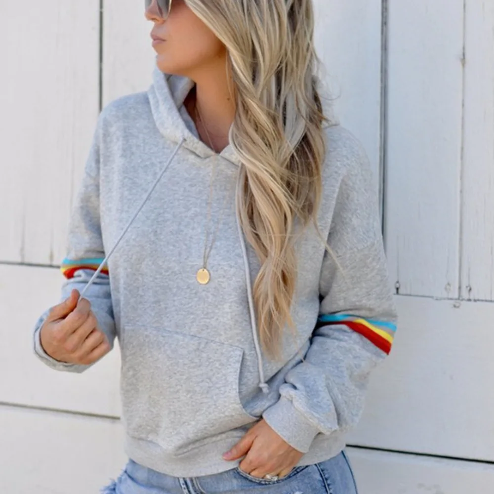 women sweatshirt 2018 autumn hooded hoodies chic and American style long sleeve grey hooded female sweatshirts harajuku
women sweatshirt 2018 autumn hooded hoodies chic and American style long sleeve grey hooded female sweatshirts harajuku