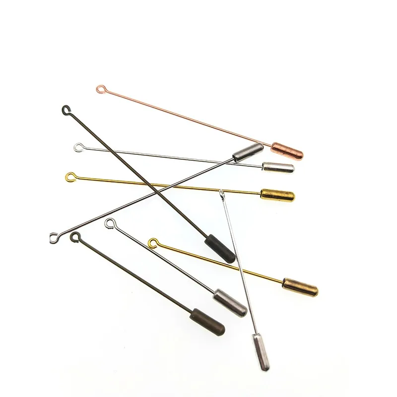 20pcs/lot 5cm/7cm Length Copper Rhodium/Silver Plated Brooch Pins DIY Jewelry Making Supplies Safety Pins With Stopper Ends Z308
20pcs/lot 5cm/7cm Length Copper Rhodium/Silver Plated Brooch Pins DIY Jewelry Making Supplies Safety Pins With Stopper Ends Z308