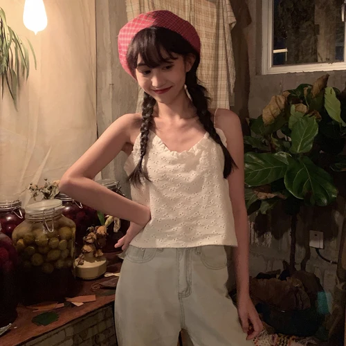 Simple Lace Fresh Regular Slim Korean Style Basic Classic Regular Street 2019 Summer Female Women Girl College Wind Camis
Simple Lace Fresh Regular Slim Korean Style Basic Classic Regular Street 2019 Summer Female Women Girl College Wind Camis