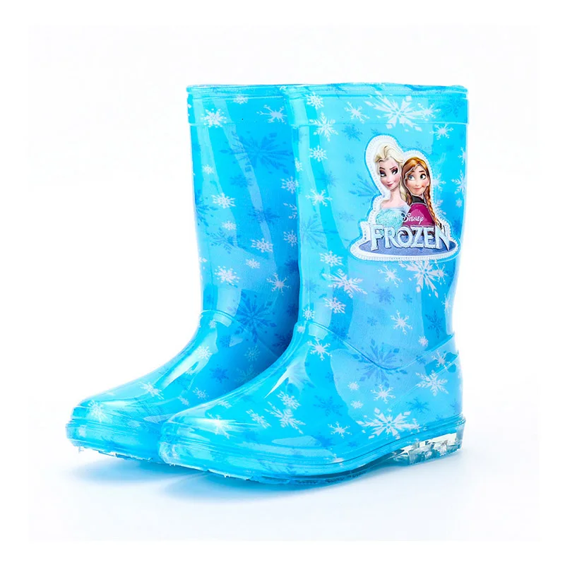 Cute Elsa Anna Print Rain Boots Kids Cartoon PVC Waterproof Non-slip Rubber Water Shoes For Girls Rainboots size 26-31
Cute Elsa Anna Print Rain Boots Kids Cartoon PVC Waterproof Non-slip Rubber Water Shoes For Girls Rainboots size 26-31