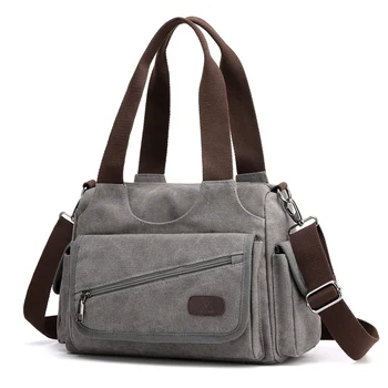 Large Capacity Multi-function Ladies Canvas Shoulder Messenger Bag Casual Handbag Travel Carry Bags Tote Crossbody
Large Capacity Multi-function Ladies Canvas Shoulder Messenger Bag Casual Handbag Travel Carry Bags Tote Crossbody