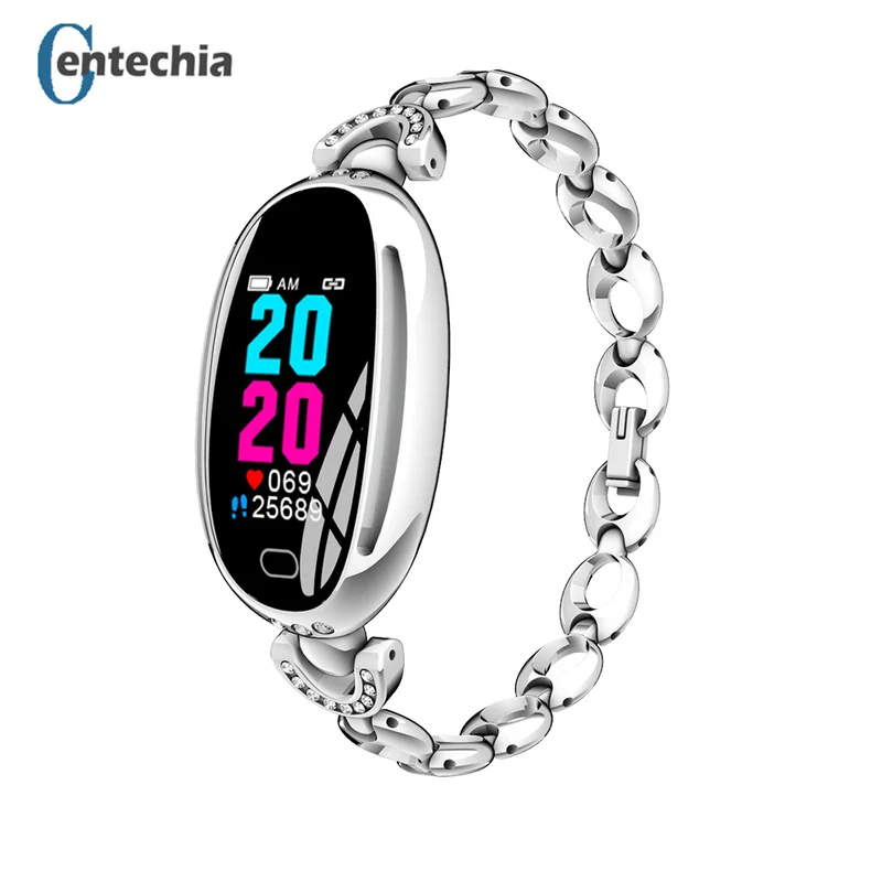 E68 women's Smart watch Waterproof sports Fitness Tracker smartwatch Heart Rate calorie pedometer monitor female Wristwatch
E68 women's Smart watch Waterproof sports Fitness Tracker smartwatch Heart Rate calorie pedometer monitor female Wristwatch