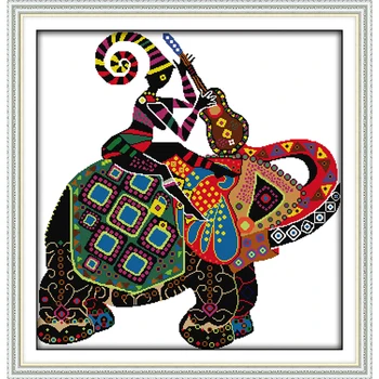 Joy Sunday the National Elephant Printed Canvas DMC Counted DIY Chinese Cross Stitch Kits printed Cross-stitch set Embroidery
Joy Sunday the National Elephant Printed Canvas DMC Counted DIY Chinese Cross Stitch Kits printed Cross-stitch set Embroidery