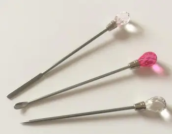 New Arrive Nail art tools Nail Art Stirring Rod Tool Acrylic Powder Liquid spoon for uv gel Acrylic dotting pen
New Arrive Nail art tools Nail Art Stirring Rod Tool Acrylic Powder Liquid spoon for uv gel Acrylic dotting pen