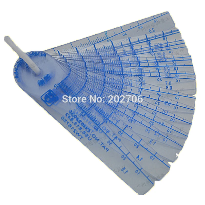 (Taiwan) 0.02-1.0mm 0.02-2mm 16pcs 20pcs Thickness Plastic Plug Feeler Gauge Gap Filler Measuring Tool with PVC Sheet
(Taiwan) 0.02-1.0mm 0.02-2mm 16pcs 20pcs Thickness Plastic Plug Feeler Gauge Gap Filler Measuring Tool with PVC Sheet