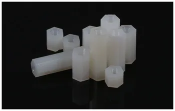 Nylon Hexagonal columns insulated M2 M2.5 M3 M4 spacers white double-pass Plastic screws insulation
Nylon Hexagonal columns insulated M2 M2.5 M3 M4 spacers white double-pass Plastic screws insulation