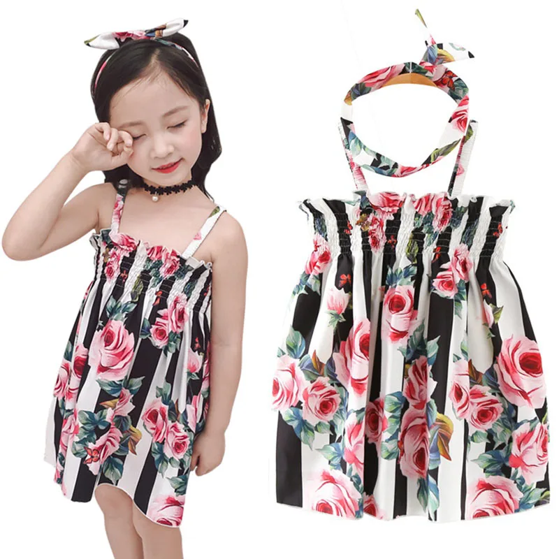 Baby Girl Dress Summer Sleeveless Print Dress For Girls Fashion Cotton Print Sling Baby Clothes Birthday Party Princess Dress
Baby Girl Dress Summer Sleeveless Print Dress For Girls Fashion Cotton Print Sling Baby Clothes Birthday Party Princess Dress