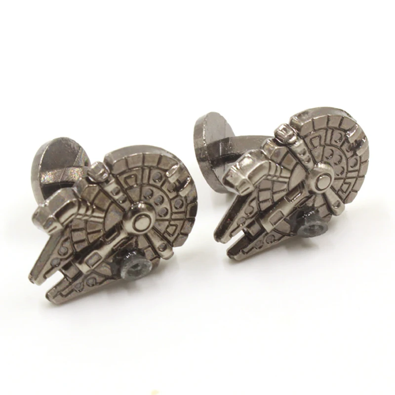 Women Fashion Jewelry Star Wars Jewelry Falcon Metal Cufflinks Generous Men Cuff Bottons Tie Clip Accessories Gift
Women Fashion Jewelry Star Wars Jewelry Falcon Metal Cufflinks Generous Men Cuff Bottons Tie Clip Accessories Gift