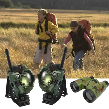 2pcs 7 in 1 Kids Chlidren Electronic 2-Way Radio Walkie Talkies Interphone Watch with 1pcs Binoculars Toy for Nerf Game Supplies
2pcs 7 in 1 Kids Chlidren Electronic 2-Way Radio Walkie Talkies Interphone Watch with 1pcs Binoculars Toy for Nerf Game Supplies