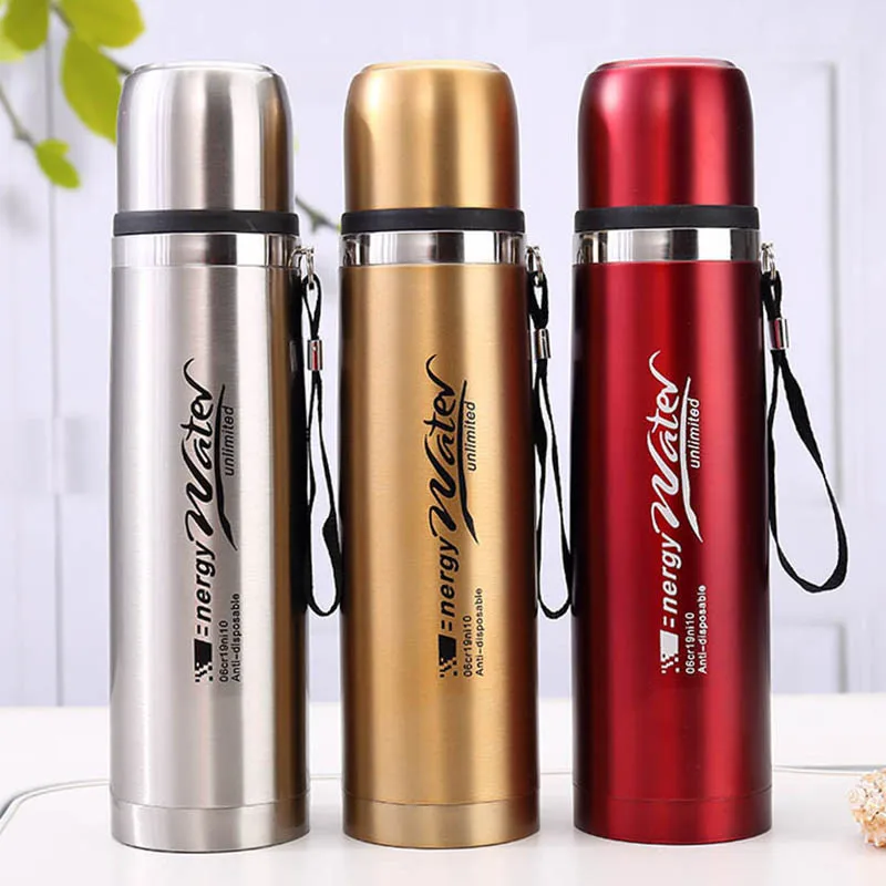 800/1000ML Large Capacity Stainless Steel Thermo Tumbler Vacuum flask Insulated Thermos Coffee Mug Thermal Bottle For Water
800/1000ML Large Capacity Stainless Steel Thermo Tumbler Vacuum flask Insulated Thermos Coffee Mug Thermal Bottle For Water