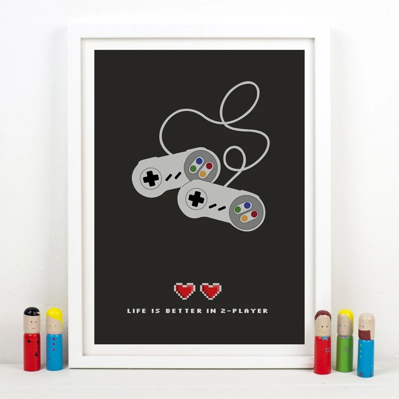 Gamer Canvas Prints