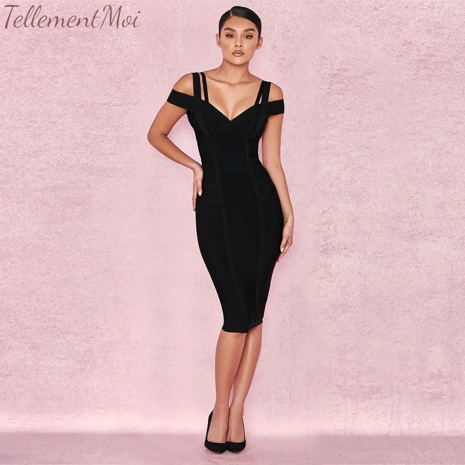 Newest Women's Celebrity Bandage Dress Sexy V Neck Bodycon Dress Female Slim Cocktail Party Club Midi Pencil Dress
Newest Women's Celebrity Bandage Dress Sexy V Neck Bodycon Dress Female Slim Cocktail Party Club Midi Pencil Dress