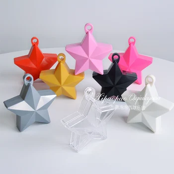 Event Party Ballons Accessories Color plastic Birthday Hanging Pentagon Gravity Block 5pc/lot
Event Party Ballons Accessories Color plastic Birthday Hanging Pentagon Gravity Block 5pc/lot