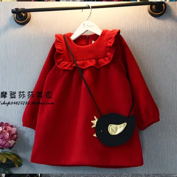 2020 Winter new girl velvet warm long-sleeved dress children's fashion sweet lovely dress
2020 Winter new girl velvet warm long-sleeved dress children's fashion sweet lovely dress