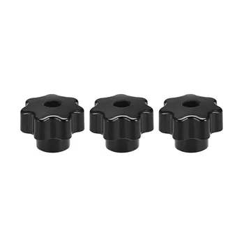Uxcell 3pcs Black Solid Hollow M6 M8 M10 M12 Female Thread Clamping Nuts Knob Brass Insert Star Knob Manual Nut Plum Tighten Nut
Uxcell 3pcs Black Solid Hollow M6 M8 M10 M12 Female Thread Clamping Nuts Knob Brass Insert Star Knob Manual Nut Plum Tighten Nut