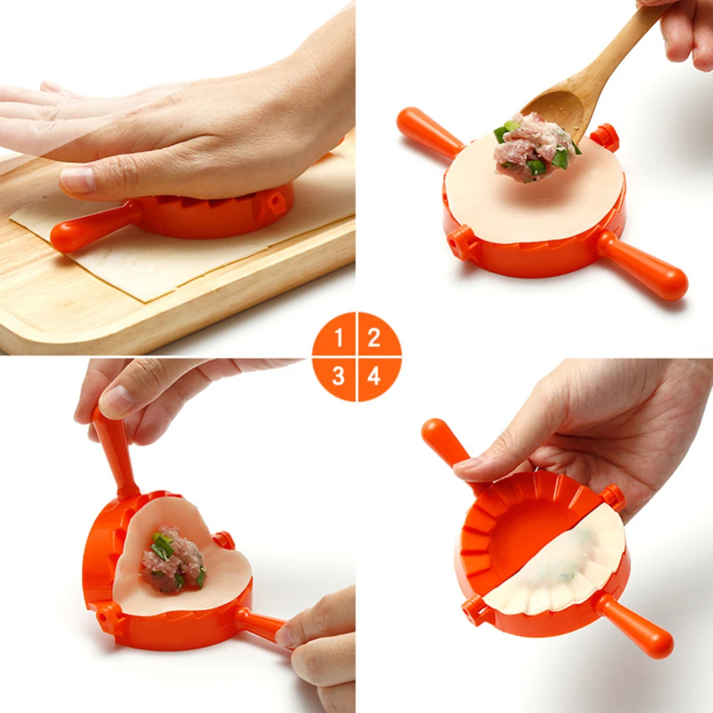 Dumpling Mold Dough Press Mold Cooking Pastry Kitchen Making Tools Food-Grade Plastic Kitchen Cooking Pastry Dumpling Tools new
Dumpling Mold Dough Press Mold Cooking Pastry Kitchen Making Tools Food-Grade Plastic Kitchen Cooking Pastry Dumpling Tools new