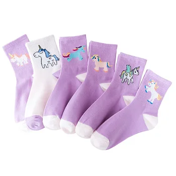 Lovely Unicorn Horse Novelty Cartoon Harajuku Funny Women Cotton Socks Spelling Color Casual Hip Hop Street Skater Socks Autumn
Lovely Unicorn Horse Novelty Cartoon Harajuku Funny Women Cotton Socks Spelling Color Casual Hip Hop Street Skater Socks Autumn