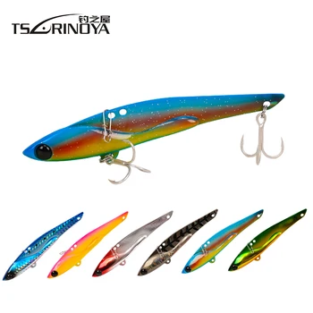TSURINOYA Metal VIB Bait 105mm 35g Saltwater Fishing Lure Hard Baits With Treble Hooks Peche Souple Iscas Artificiais Pesca
TSURINOYA Metal VIB Bait 105mm 35g Saltwater Fishing Lure Hard Baits With Treble Hooks Peche Souple Iscas Artificiais Pesca