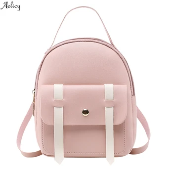 New Zipper Patchwork High Quality Mini Solid Bag Fashion Women Girl Travel Students Hit Color School Bag Backpack Shoulder Bag
New Zipper Patchwork High Quality Mini Solid Bag Fashion Women Girl Travel Students Hit Color School Bag Backpack Shoulder Bag