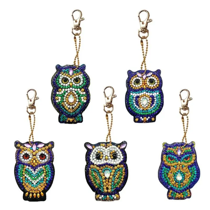 5pcs/Set DIY Full Drill Diamond Painting Key Chain Cartoon Bird Bag Pendant Key Chain Jewelry Handmake Gifts
5pcs/Set DIY Full Drill Diamond Painting Key Chain Cartoon Bird Bag Pendant Key Chain Jewelry Handmake Gifts