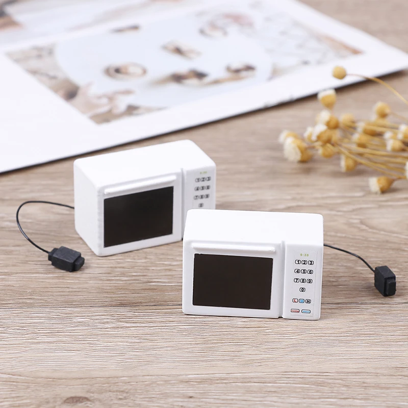 New 1/12 Dollhouse Kitchenware Cookware Set for Dolls House Miniature Home Kitchen Accessory Model(Microwave oven)
New 1/12 Dollhouse Kitchenware Cookware Set for Dolls House Miniature Home Kitchen Accessory Model(Microwave oven)