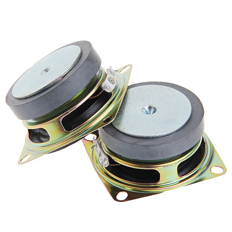 2019 Popular 2pcs 2" inch 53mm 4Ohm 3W Full Range Audio Speaker Stereo Woofer Loudspeaker New
2019 Popular 2pcs 2" inch 53mm 4Ohm 3W Full Range Audio Speaker Stereo Woofer Loudspeaker New