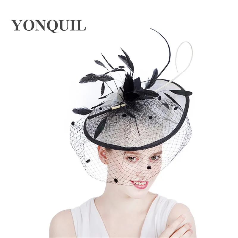 Elegant Ladies Sinamay Wedding Fascinator Hat Bridal Cocktail Hats with Feather For races church wedding party kentucky New 2018
Elegant Ladies Sinamay Wedding Fascinator Hat Bridal Cocktail Hats with Feather For races church wedding party kentucky New 2018