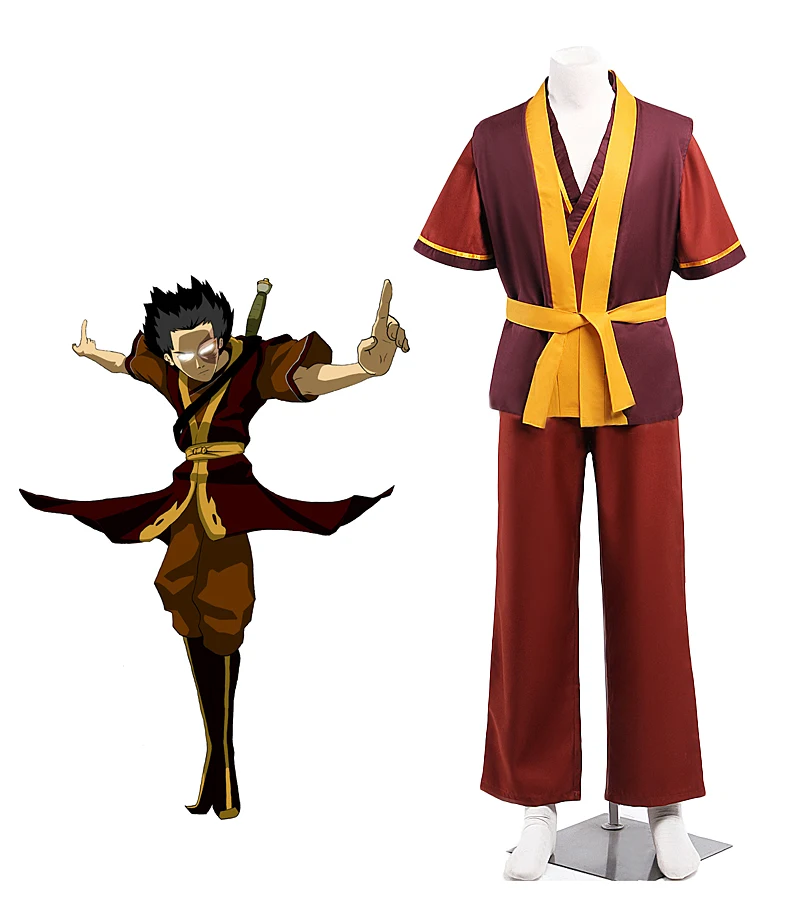Костюм для косплея принца Zuko, аватара Zuko Zuzu, индивидуальный пошив, унисекс, любой размер, костюм для хэллоуивечерние
Костюм для косплея принца Zuko, аватара Zuko Zuzu, индивидуальный пошив, унисекс, любой размер, костюм для хэллоуивечерние