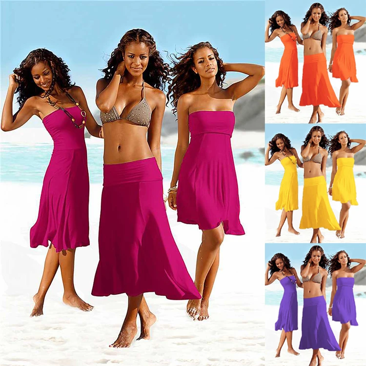 Matches Bikini Cover-ups 2018 Multi Wears Convertible Infinite Beach Wear Dress Vintage Women Beachwear S.M.L.XL
Matches Bikini Cover-ups 2018 Multi Wears Convertible Infinite Beach Wear Dress Vintage Women Beachwear S.M.L.XL