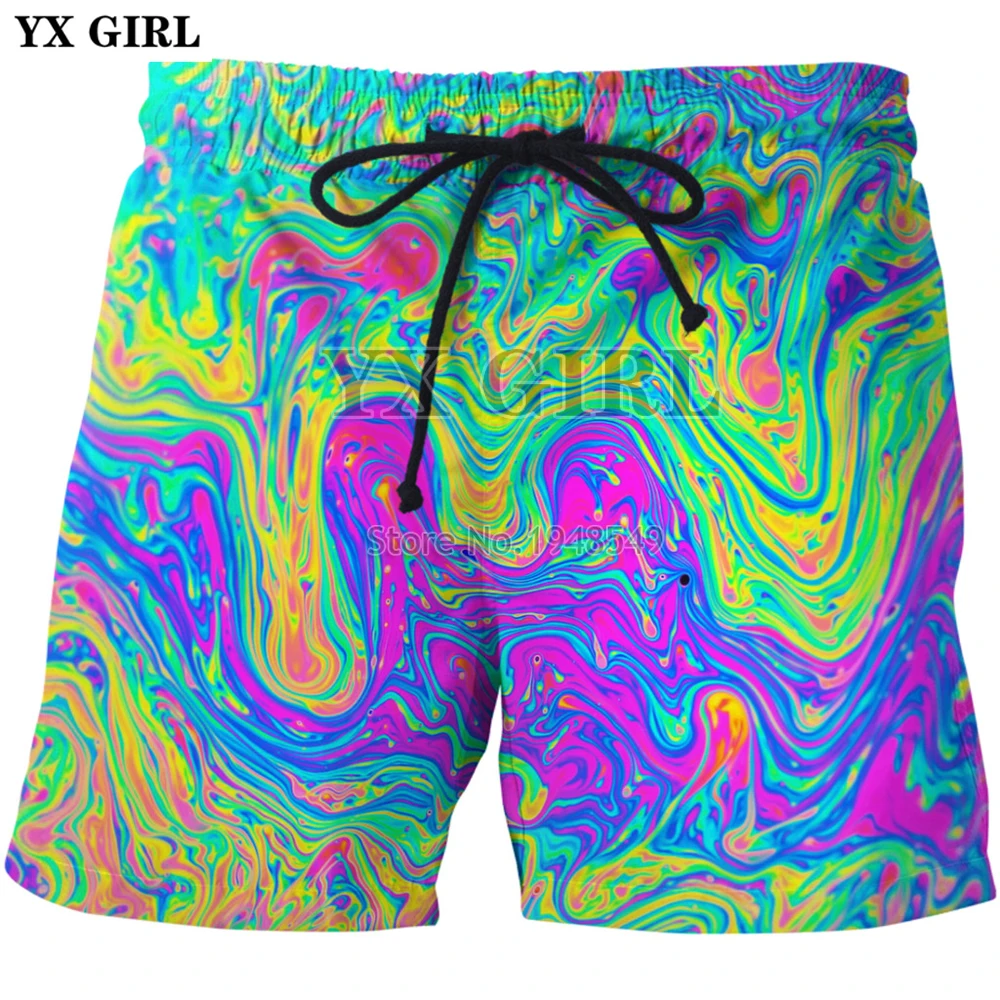 YX GIRL Drop shipping 2018 summer New style Fashion Psychedelic Shorts Oil Spill 3D Print Men/Women Casual shorts
YX GIRL Drop shipping 2018 summer New style Fashion Psychedelic Shorts Oil Spill 3D Print Men/Women Casual shorts