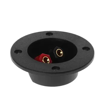 Terminal Round Cup Connector Parts Express Spring 502 Double Binding Post Gold Twist Banana Jacks Subwoofer Speaker Box Black
Terminal Round Cup Connector Parts Express Spring 502 Double Binding Post Gold Twist Banana Jacks Subwoofer Speaker Box Black