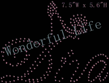 Free shipping Pink dance and dance shoes Hot Fix Motif Iron On Rhinestone Transfer For dancer
Free shipping Pink dance and dance shoes Hot Fix Motif Iron On Rhinestone Transfer For dancer