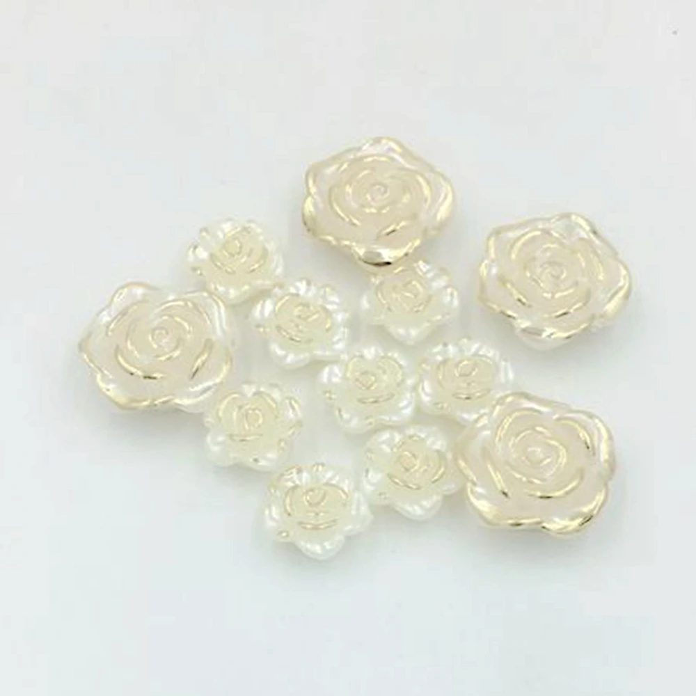 New 12/19mm Rose Flower Design Impregnated with gold Imitation Pearl Beads Plastic Beads For You to DIY
New 12/19mm Rose Flower Design Impregnated with gold Imitation Pearl Beads Plastic Beads For You to DIY