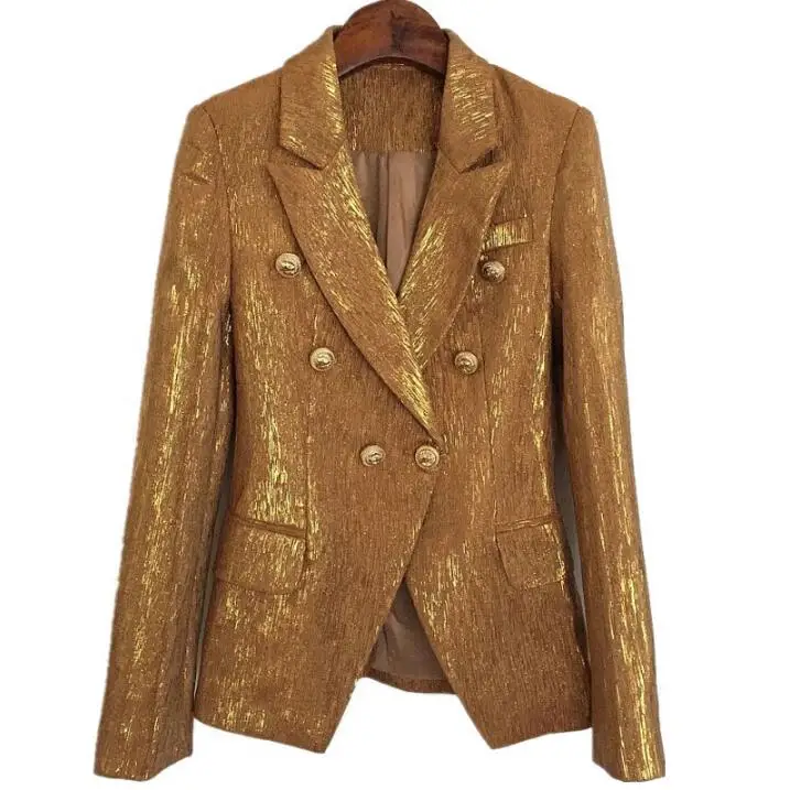 Europeo dorado brillante Mujer Blazers Formal fiesta escenario abrigo Bar Nightclub ropa de calle Dancer DS show outfit
Europeo dorado brillante Mujer Blazers Formal fiesta escenario abrigo Bar Nightclub ropa de calle Dancer DS show outfit