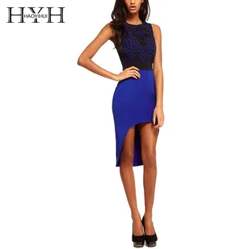 HYH Haoyihui New Arrival Western Style Asymmetry Hollow Swallowtail Hip Vestidos Wild Slim Fit Sleeveless Summer Women Dress
HYH Haoyihui New Arrival Western Style Asymmetry Hollow Swallowtail Hip Vestidos Wild Slim Fit Sleeveless Summer Women Dress