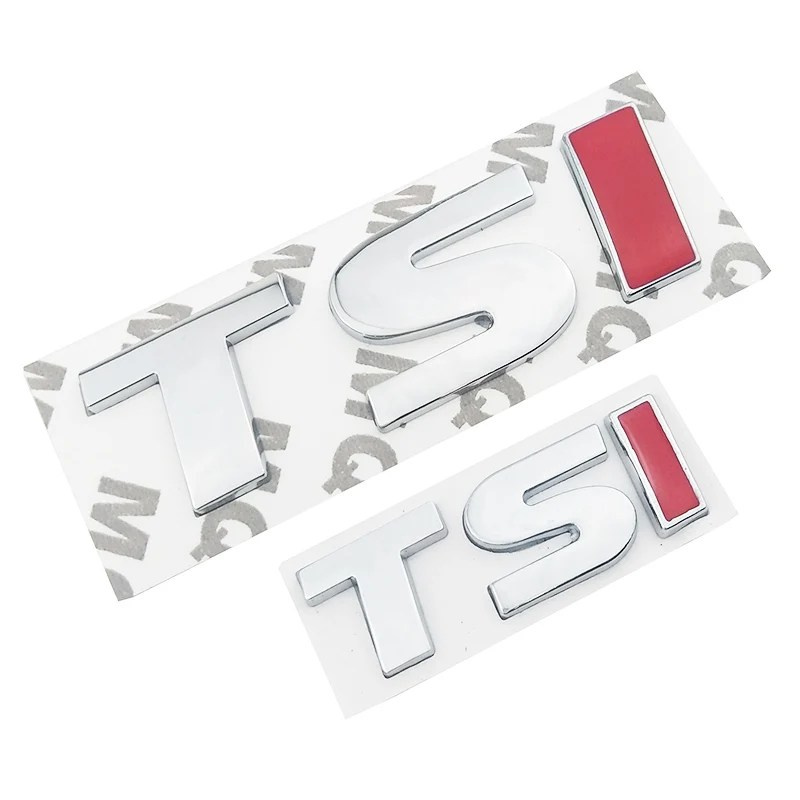 Red Silver TSI 3D Metal Car Side Fender Rear Trunk Emblem Badge Sticker Decals for Volkswagen Sagitar Golf Magotan Polaris
Red Silver TSI 3D Metal Car Side Fender Rear Trunk Emblem Badge Sticker Decals for Volkswagen Sagitar Golf Magotan Polaris