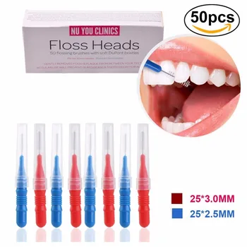 Tooth Interdental Brush Flossing Head Oral Hygiene Dental Flosser Brush Toothpick Healthy For Teeth Head Tooth Pick 50 pcs/pack
Tooth Interdental Brush Flossing Head Oral Hygiene Dental Flosser Brush Toothpick Healthy For Teeth Head Tooth Pick 50 pcs/pack