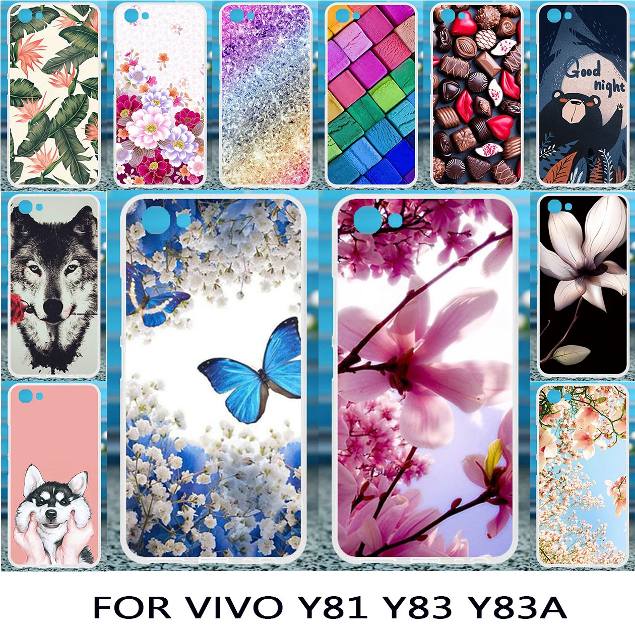 Painted Cases For Vivo Y81 Case Silicone For Vivo Y83 Y83A Cases Butterfly Flowers Back Cover Fundas Coque Hoods Housing
Painted Cases For Vivo Y81 Case Silicone For Vivo Y83 Y83A Cases Butterfly Flowers Back Cover Fundas Coque Hoods Housing