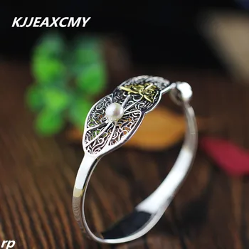 KJJEAXCMY Boutique jewelry, S925 women's national style, new lotus leaf, lotus flower, butterfly opening, women's Pearl Bracelet
KJJEAXCMY Boutique jewelry, S925 women's national style, new lotus leaf, lotus flower, butterfly opening, women's Pearl Bracelet