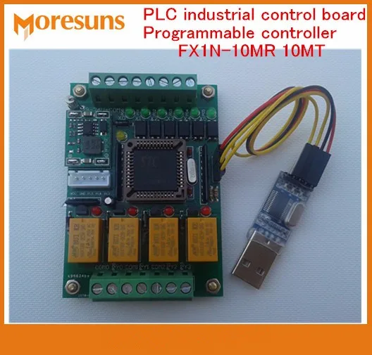 Fast Free Ship Domestic PLC industrial control board delay relay module/programmable controller cable +FX1N-10MR 10MT module
Fast Free Ship Domestic PLC industrial control board delay relay module/programmable controller cable +FX1N-10MR 10MT module