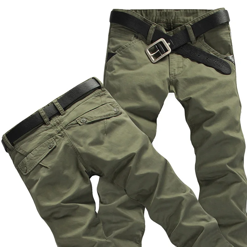 Men's Military Style Cargo Pants Men Four Seasons Slim Fit Breathable Male Trousers Men Joggers Cotton Straight Casual Pants
Men's Military Style Cargo Pants Men Four Seasons Slim Fit Breathable Male Trousers Men Joggers Cotton Straight Casual Pants