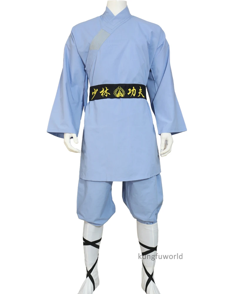 Light Blue Cotton Shaolin Uniform Kung fu Tai chi Suit Martial arts Wing Chun Clothing
Light Blue Cotton Shaolin Uniform Kung fu Tai chi Suit Martial arts Wing Chun Clothing