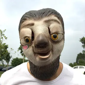 Crazy city animal mask Nick fox Judi sloth rabbit mask headgear cos photography props
Crazy city animal mask Nick fox Judi sloth rabbit mask headgear cos photography props