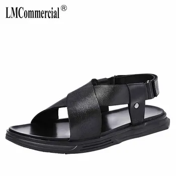 Casua Beach Shoes Men's Genuine Leather Summer Magic Stick Roman Sandals Men Soft-soled all-match cowhide Slippers Flip Flops
Casua Beach Shoes Men's Genuine Leather Summer Magic Stick Roman Sandals Men Soft-soled all-match cowhide Slippers Flip Flops