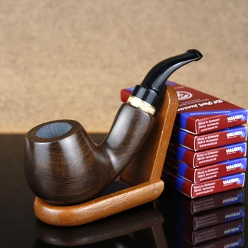 Classic Ebony Wood Pipe with 50 pcs Activated Carbon Filters Wood Holder Set 9mm Filter Smoking Tobacco Pipe Smoke Accessory Set
Classic Ebony Wood Pipe with 50 pcs Activated Carbon Filters Wood Holder Set 9mm Filter Smoking Tobacco Pipe Smoke Accessory Set