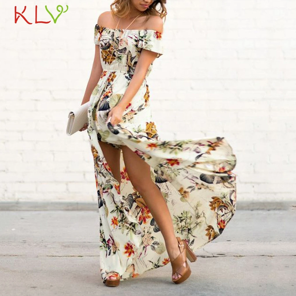 Summer Dress Women Flower Vintage Beach Sexy Off Shoulder Elegant Long Dress Evening Party Zomerjurk Dames 2019 Vestidos 19Mar20
Summer Dress Women Flower Vintage Beach Sexy Off Shoulder Elegant Long Dress Evening Party Zomerjurk Dames 2019 Vestidos 19Mar20