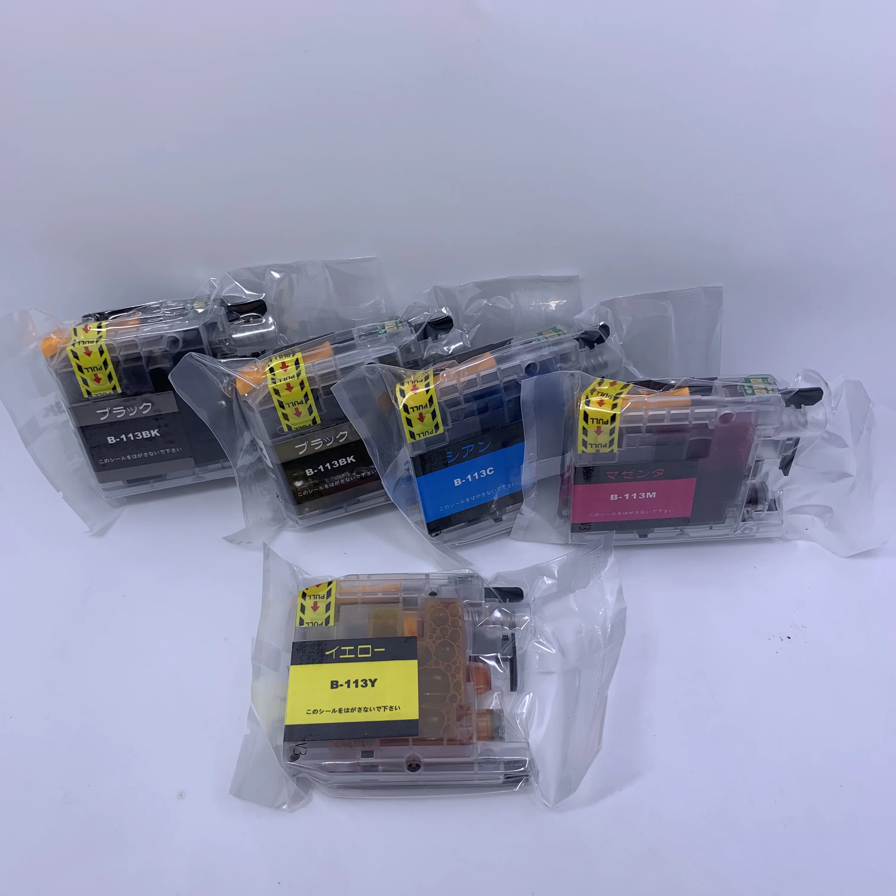 YOTAT 5 шт. совместимый чернильный картридж LC 113 LC113 для принтера Brother DCP-J4210DW
YOTAT 5 шт. совместимый чернильный картридж LC 113 LC113 для принтера Brother DCP-J4210DW