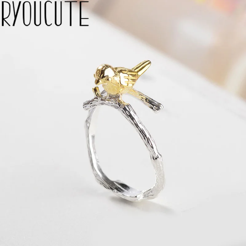 New Trendy Style 925 Sterling Silver Bird Rings for Women Adjustable Size Engagement Rings Girls Gifts Party Jewelry Anillos
New Trendy Style 925 Sterling Silver Bird Rings for Women Adjustable Size Engagement Rings Girls Gifts Party Jewelry Anillos