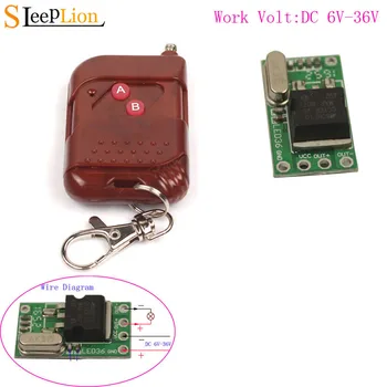 Sleeplion 6V-36V 24V 12V Micro Switch Remote Control Switch Mini Small Receiver LED Power ON OFF 6V-36V Enginner Test Module
Sleeplion 6V-36V 24V 12V Micro Switch Remote Control Switch Mini Small Receiver LED Power ON OFF 6V-36V Enginner Test Module