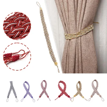 1pc Braided Satin Rope Curtain Tie Back Braided Curtain Tied Rope Strap Decorative Lanyard Hanging Tying Bandage Home Decoration
1pc Braided Satin Rope Curtain Tie Back Braided Curtain Tied Rope Strap Decorative Lanyard Hanging Tying Bandage Home Decoration